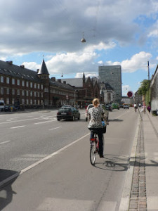 Quase 40% dos moradores de Copenhague usam bicicleta como principal meio de transporte. [Foto: Arquivo pessoal] 